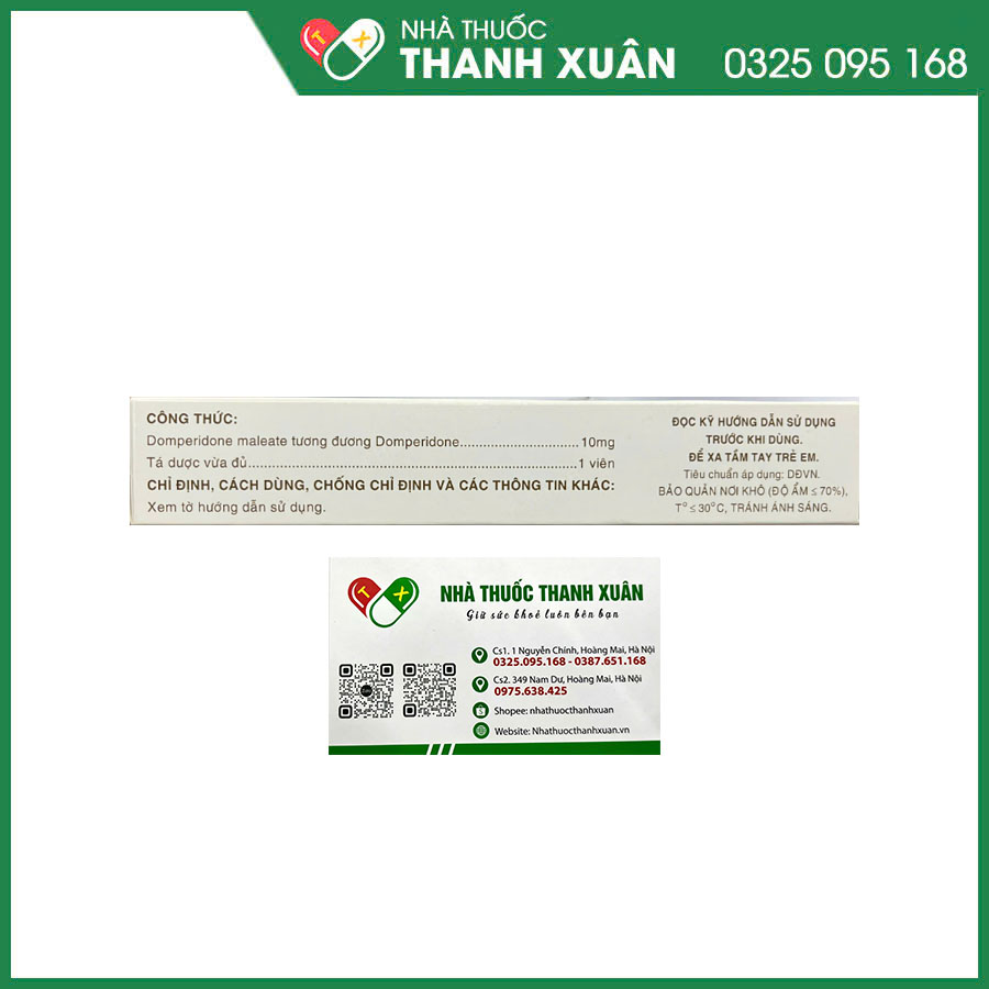 Mutecium - M thuốc điều trị triệu chứng nôn và buồn nôn